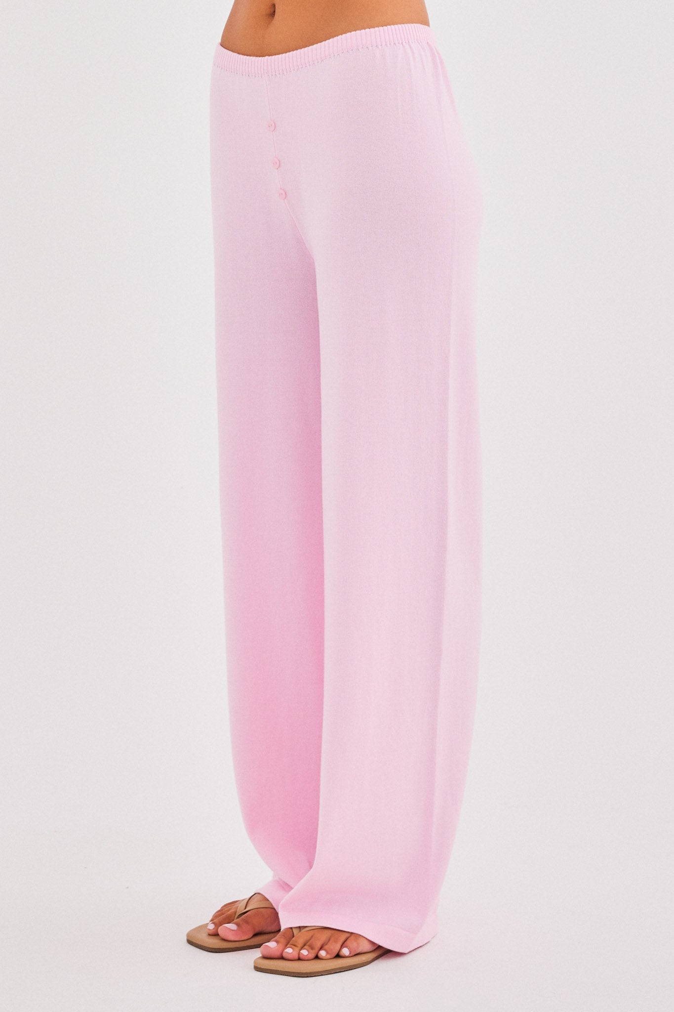SNDYS AUGUST BUTTON PANTS (Pink)