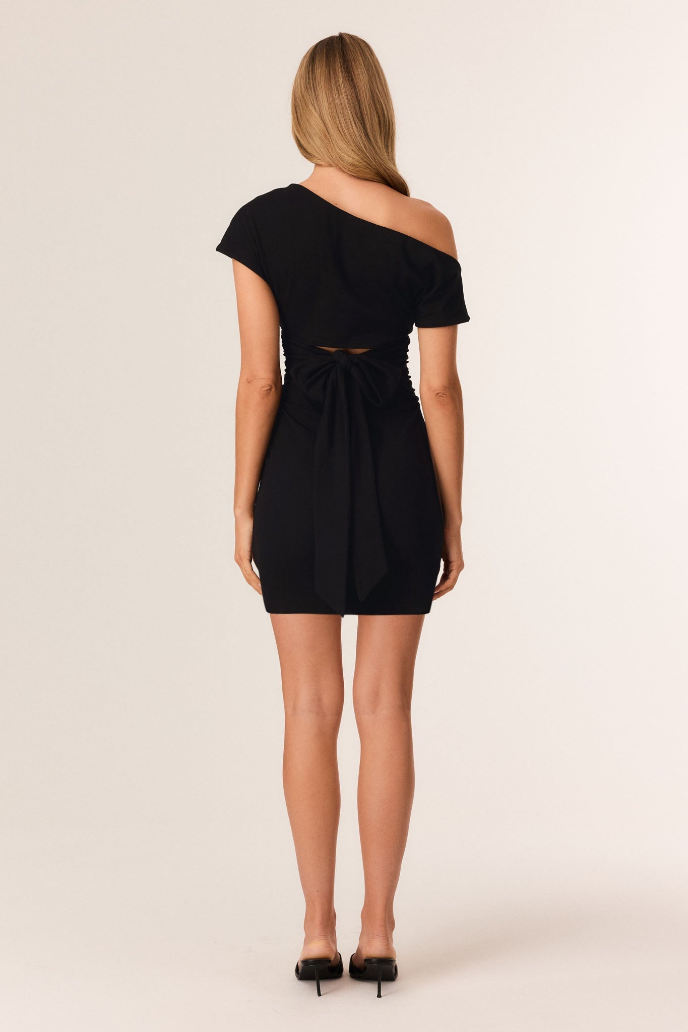 SNDYS OTTIE MINI DRESS (Black)