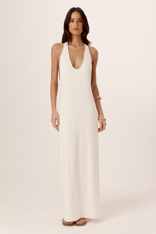 SNDYS RAVI MAXI DRESS (White)