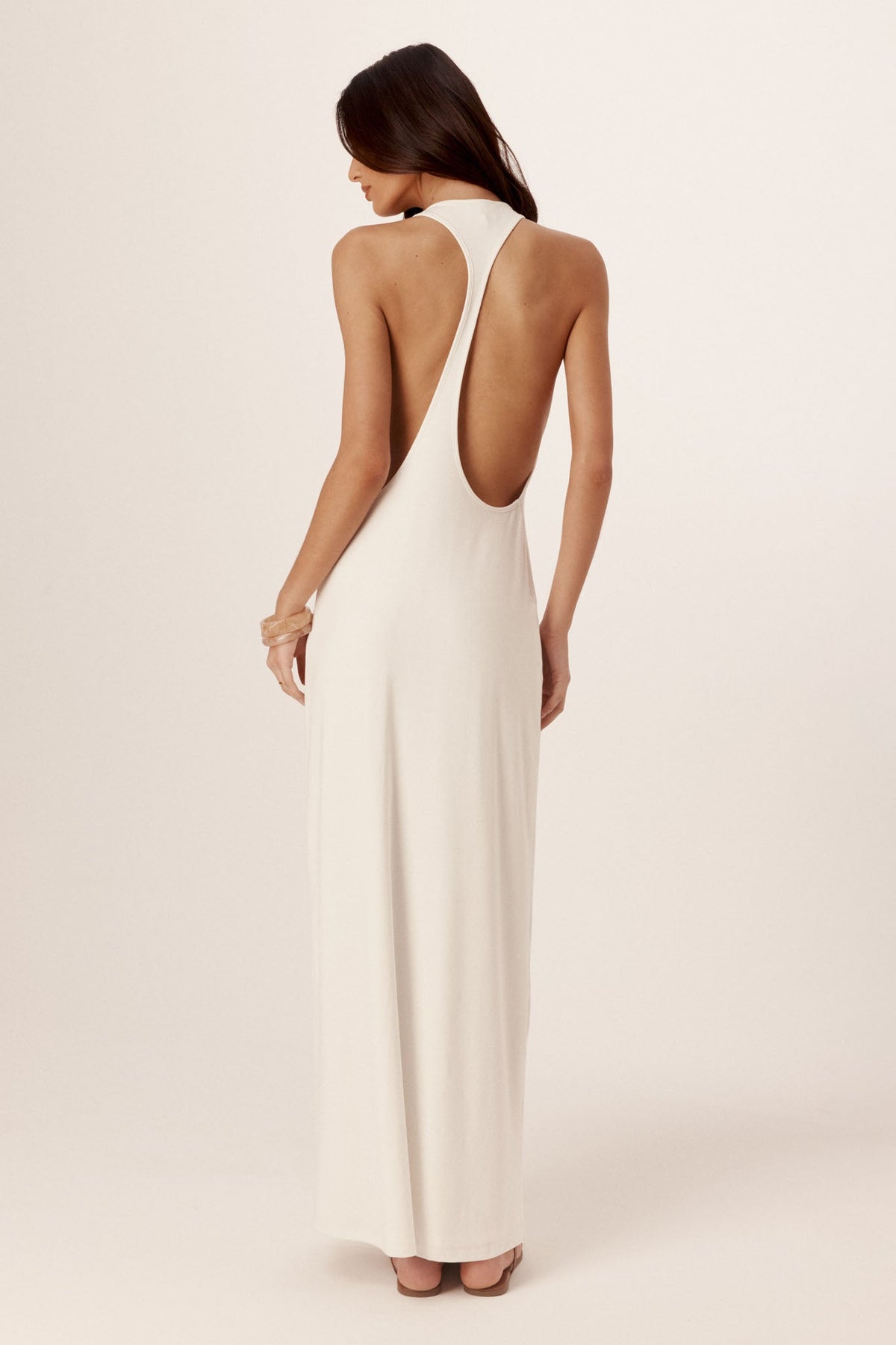 SNDYS RAVI MAXI DRESS (White)