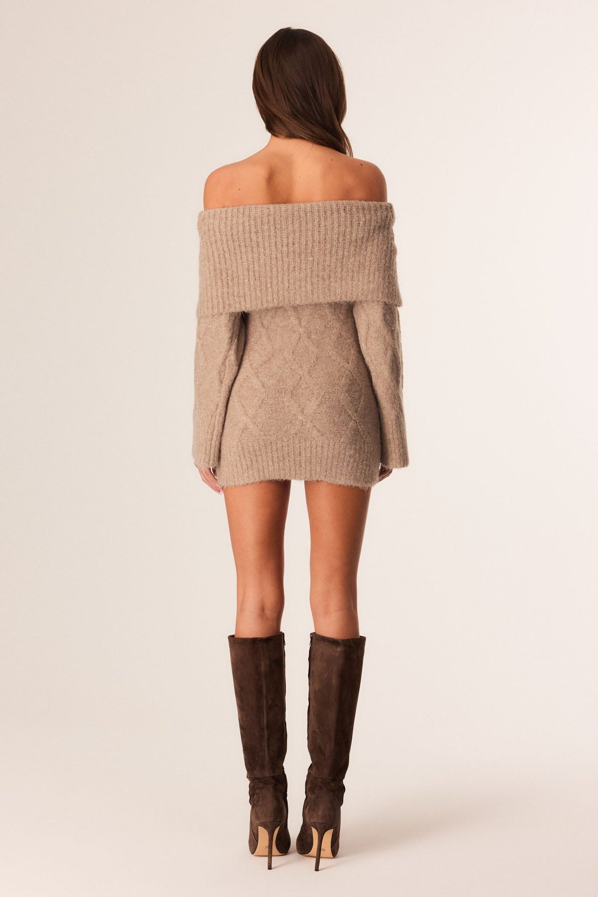 SNDYS WINNIE MINI DRESS (Oat Marle)