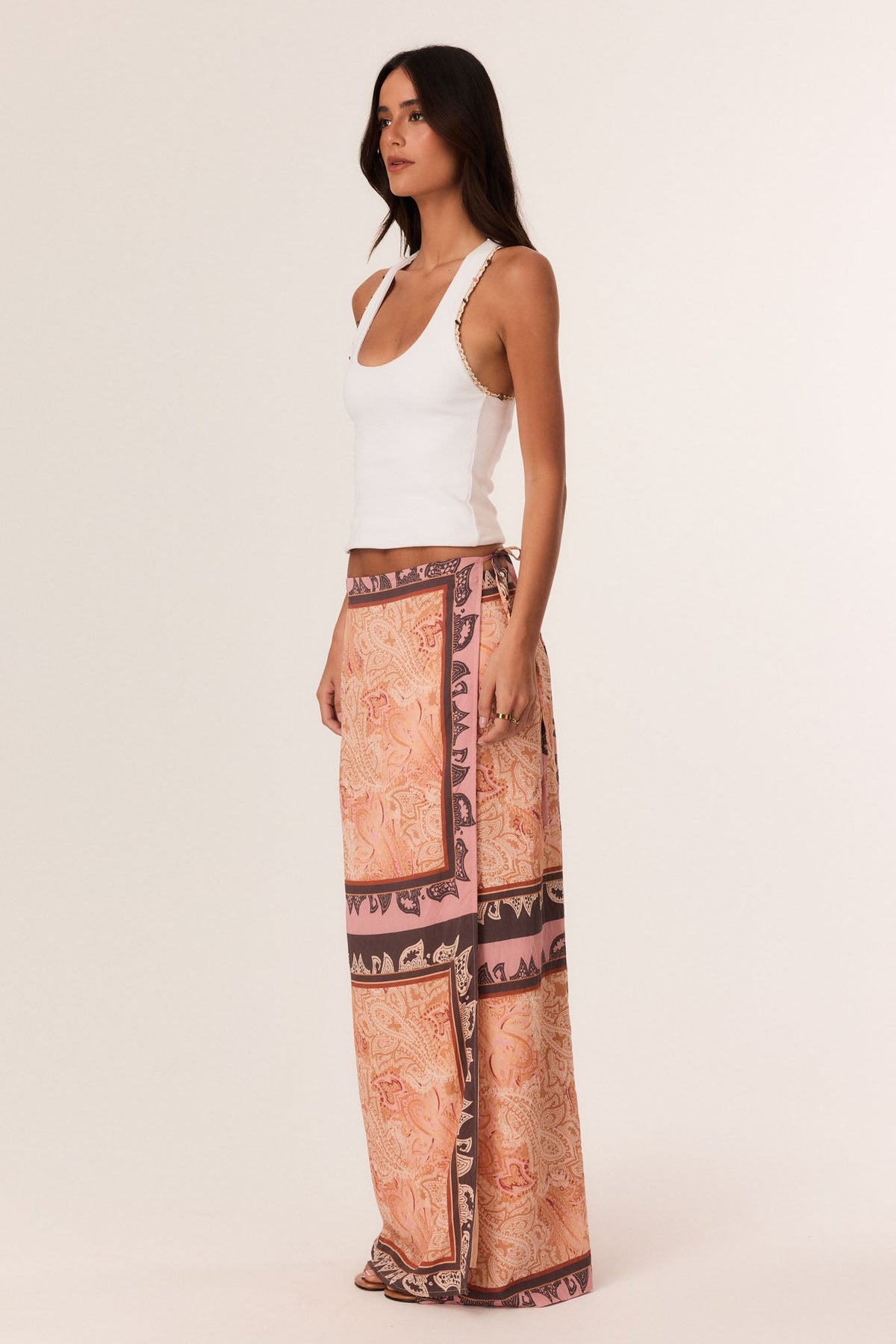 SNDYS PAISLEE MAXI SKIRT (Paisley Print)