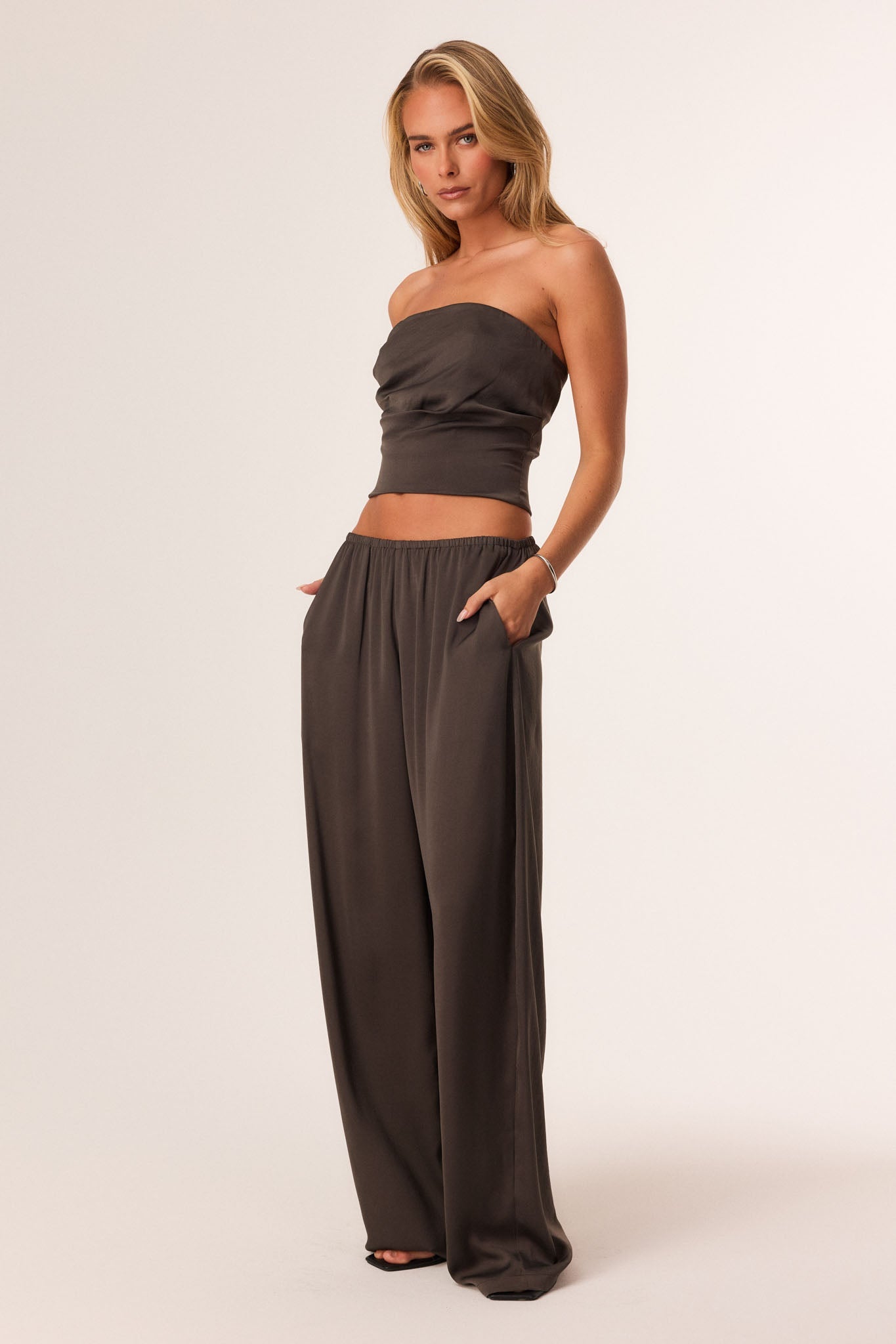 SNDYS ROSEWOOD PANTS (Charcoal)