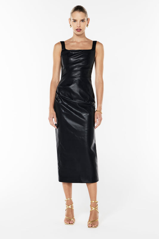 Image of Dresses. Productname: Infinite Limits Balconette Dress in BLACK colour by brand - Manning Cartell