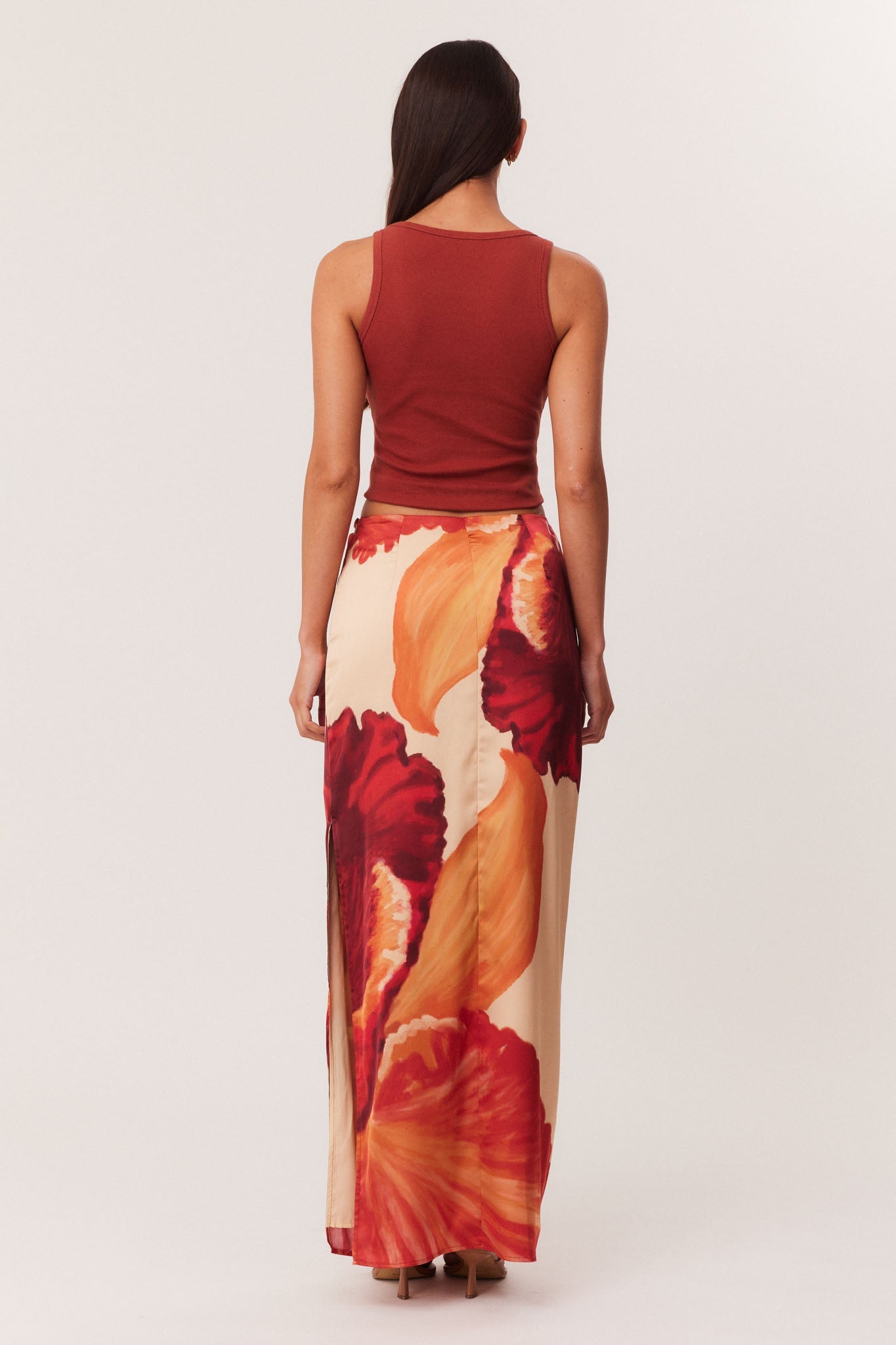 SNDYS CATTLEYA MAXI SKIRT (Floral)