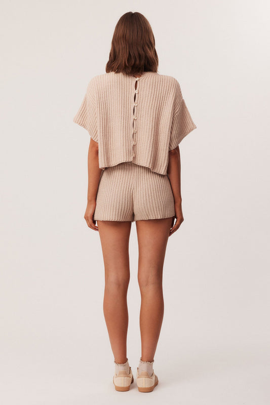 SNDYS BRINLEY SHORTS (Taupe)