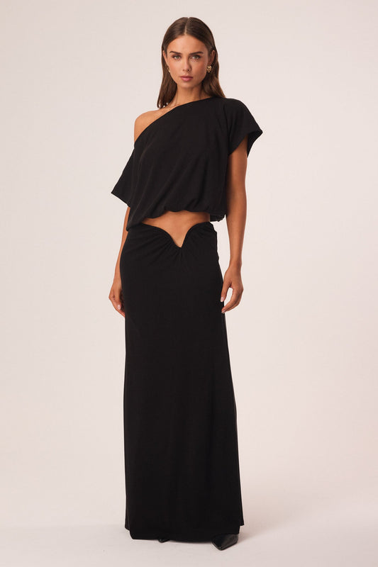 SNDYS ALIA MAXI SKIRT (Black)