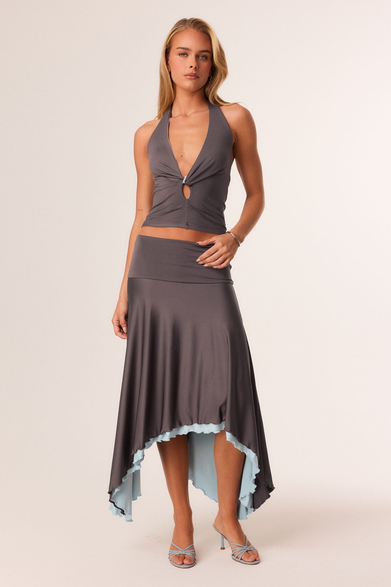 SNDYS MADISON TOP (Charcoal)
