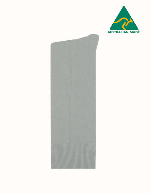 Image of Socks. Product name - Humphrey Law Men Fine Merino Wool Blend Health Socks in Silver Grey colour by brand - Humphrey Law