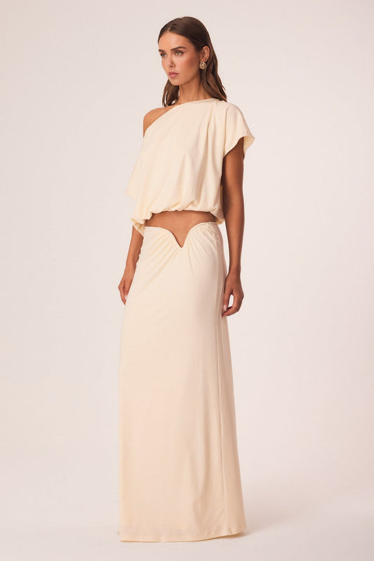SNDYS ALIA MAXI SKIRT (Cream)