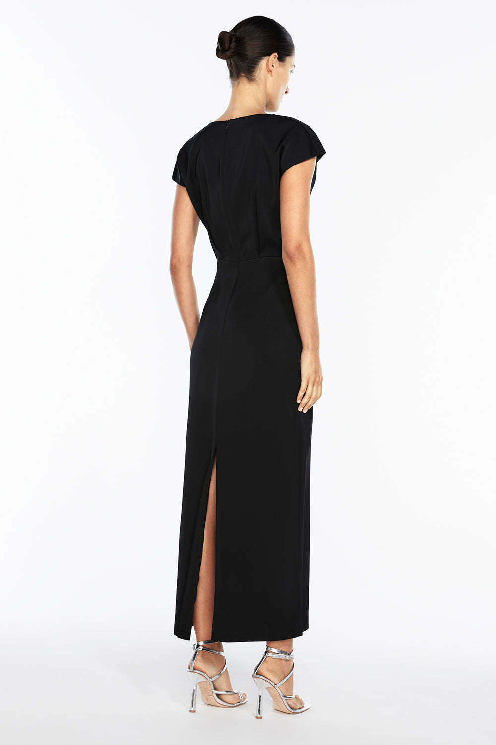 Grand Illusion Maxi Gown (Black)