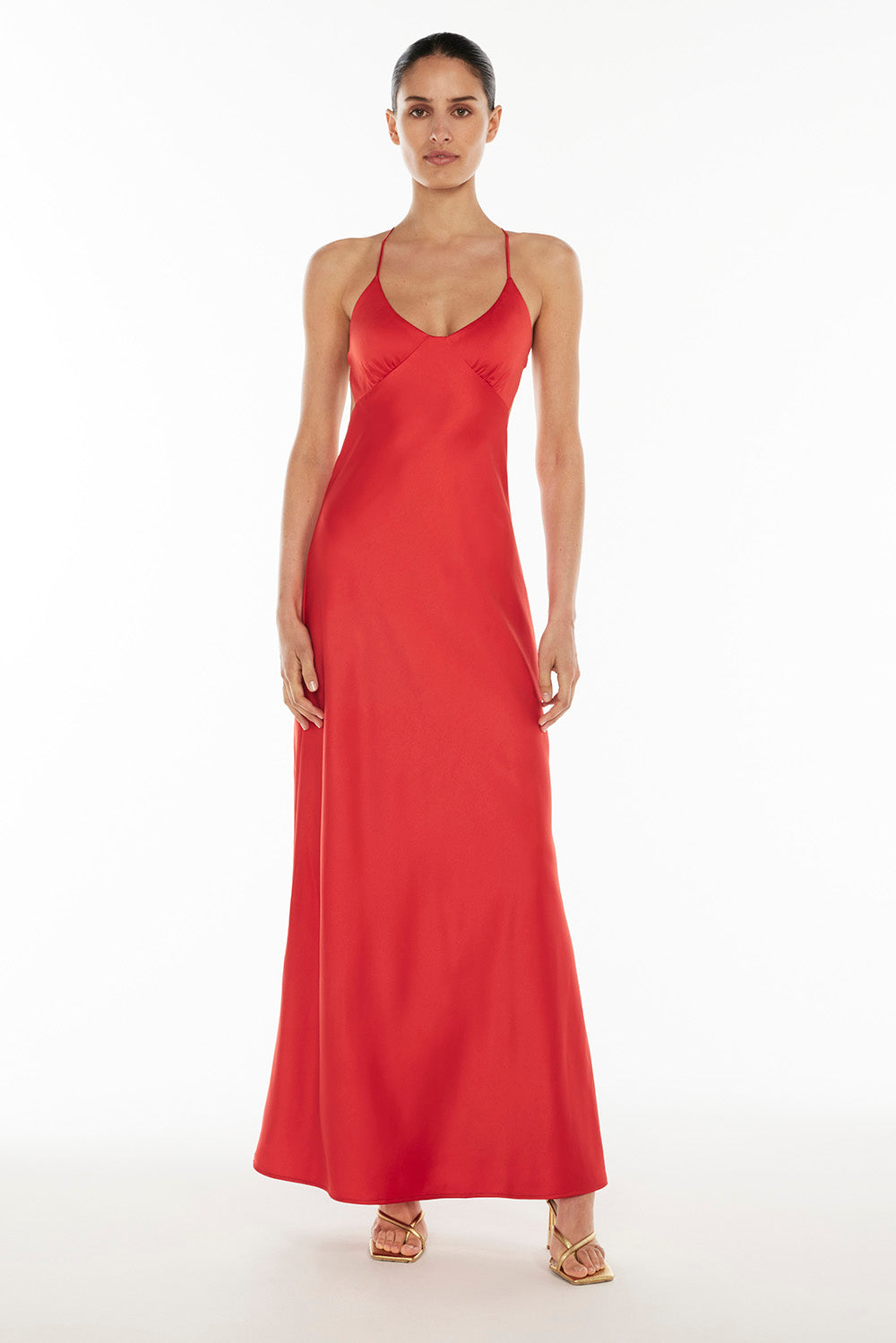 Image of Dresses. Productname: Saturation Point Slip Dress in RED colour by brand - Manning Cartell