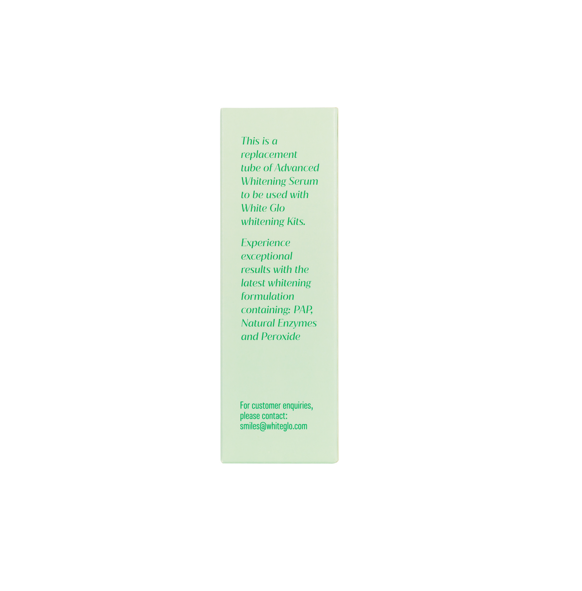 White Glo Advanced Whitening Serum Refill Gel 75ml