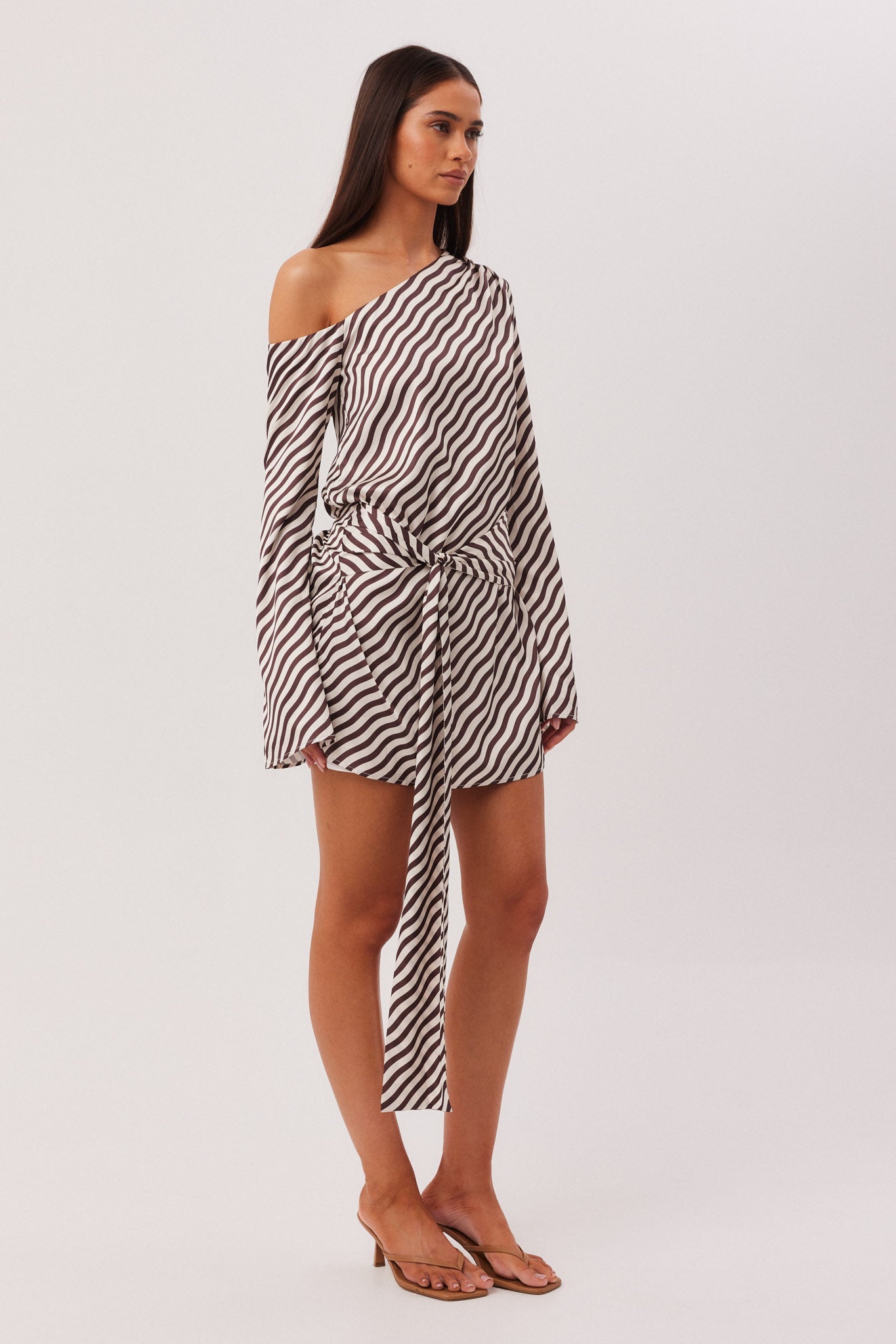 SNDYS SKAI MINI DRESS (Stripe)