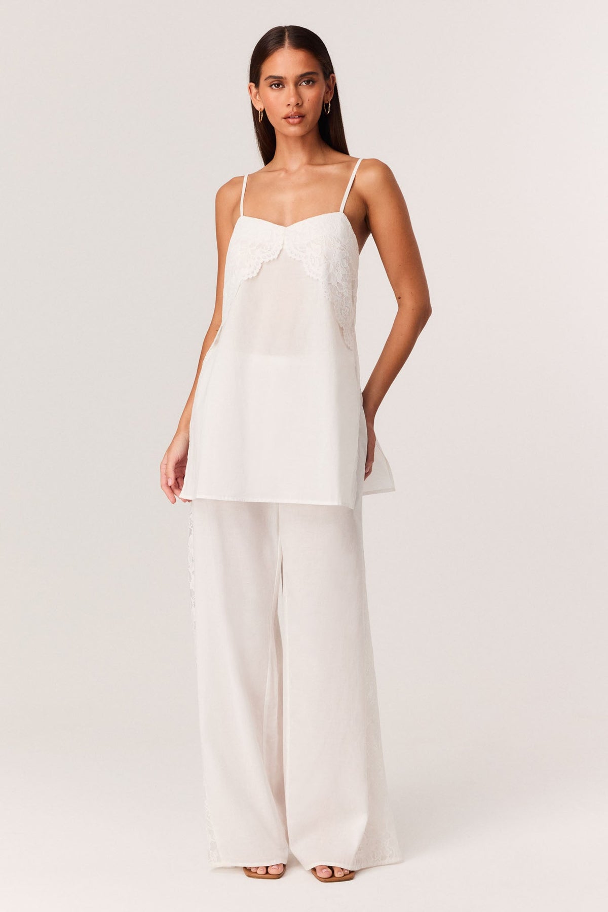 SNDYS ALARIS PANTS (White)