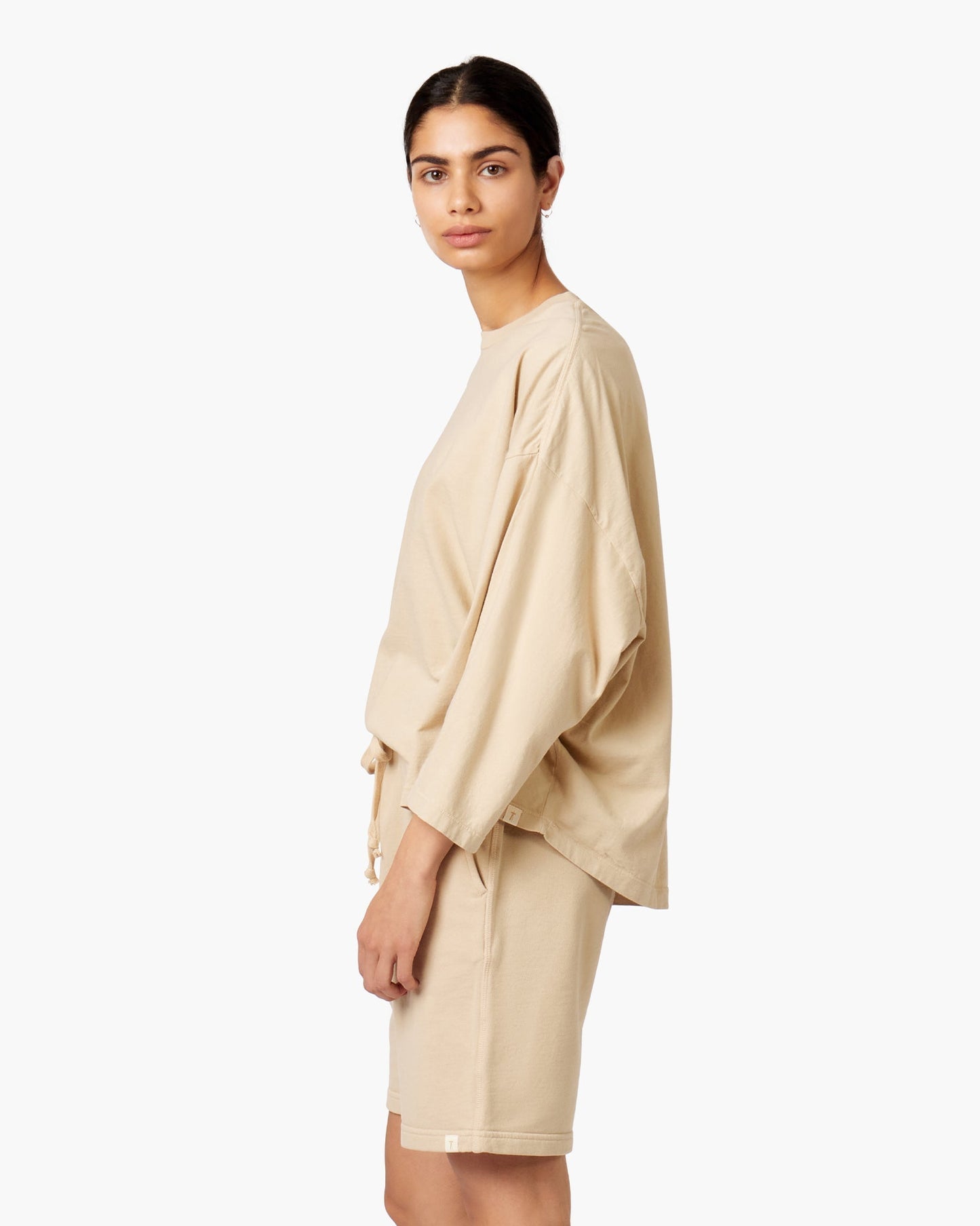 Core Longsleeve Tee (Latte)