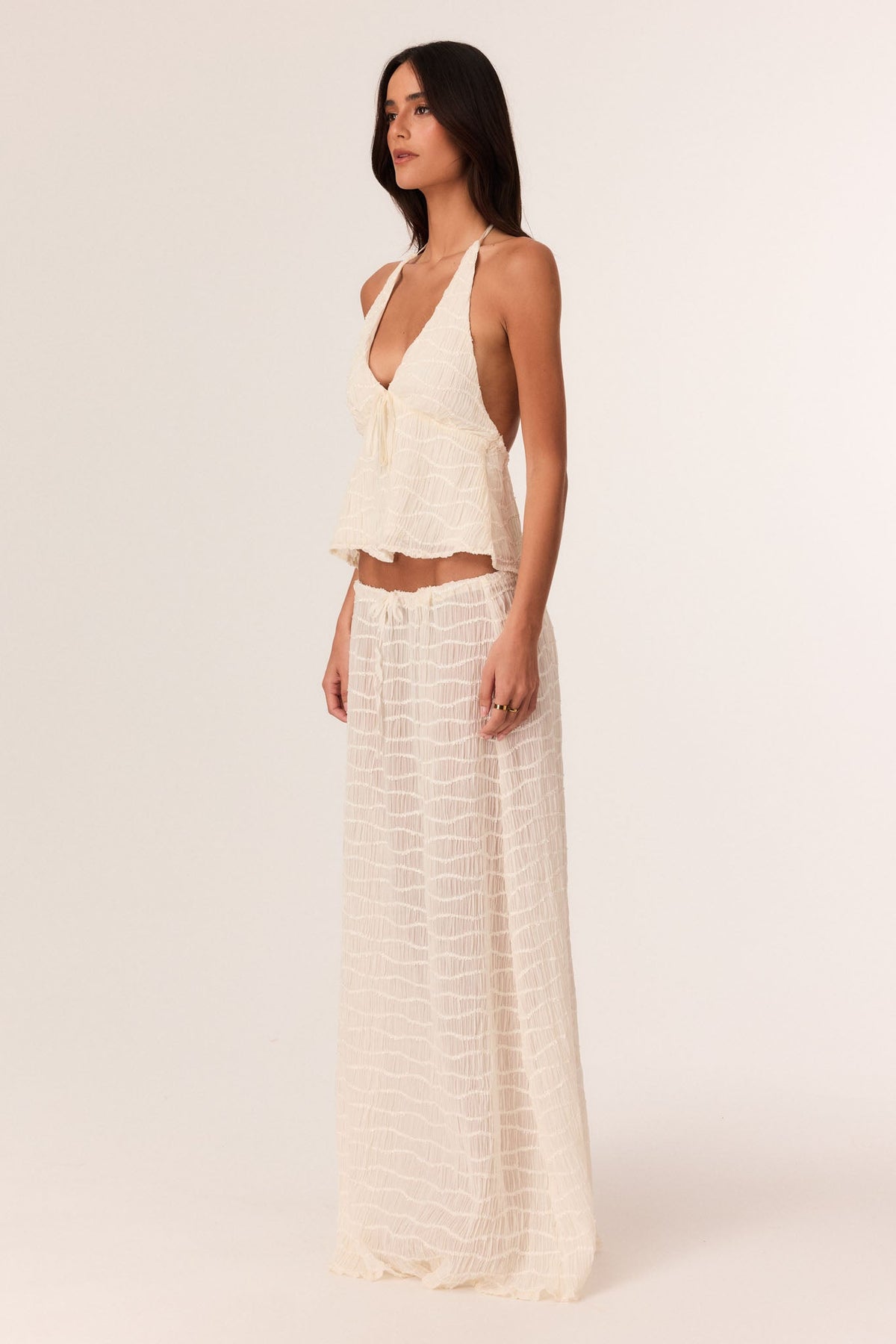 SNDYS INDIE HALTERNECK TOP (Shell)