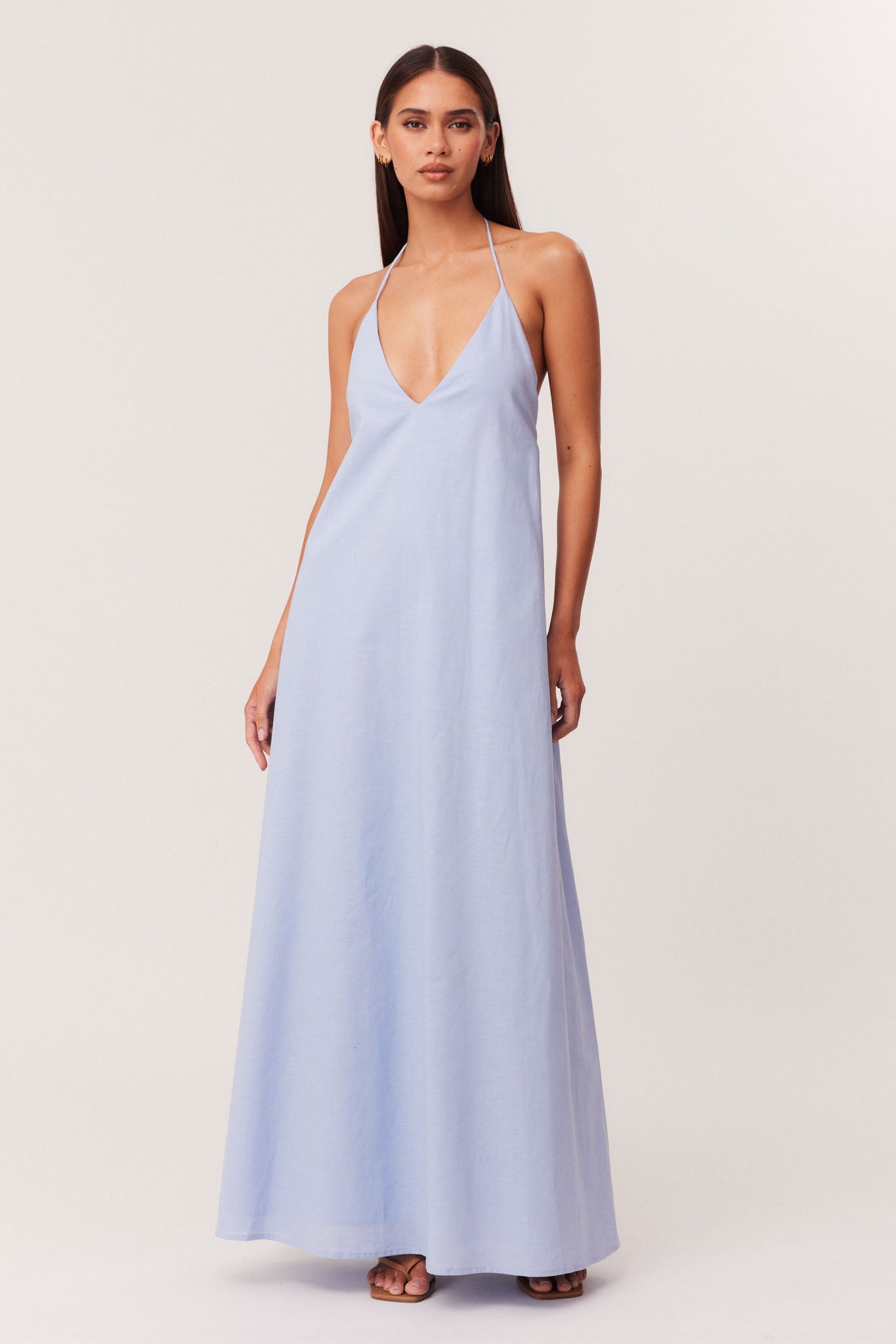 SNDYS STACY MAXI DRESS (Aura Blue)