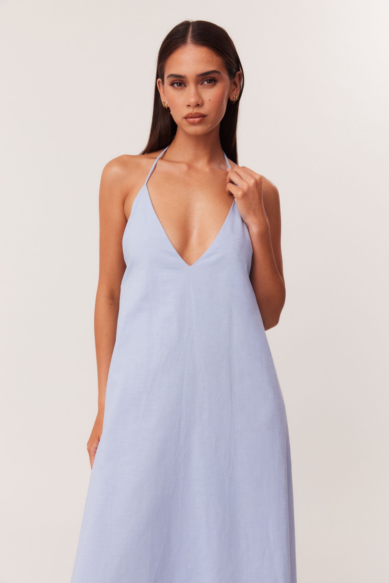 SNDYS STACY MAXI DRESS (Aura Blue)