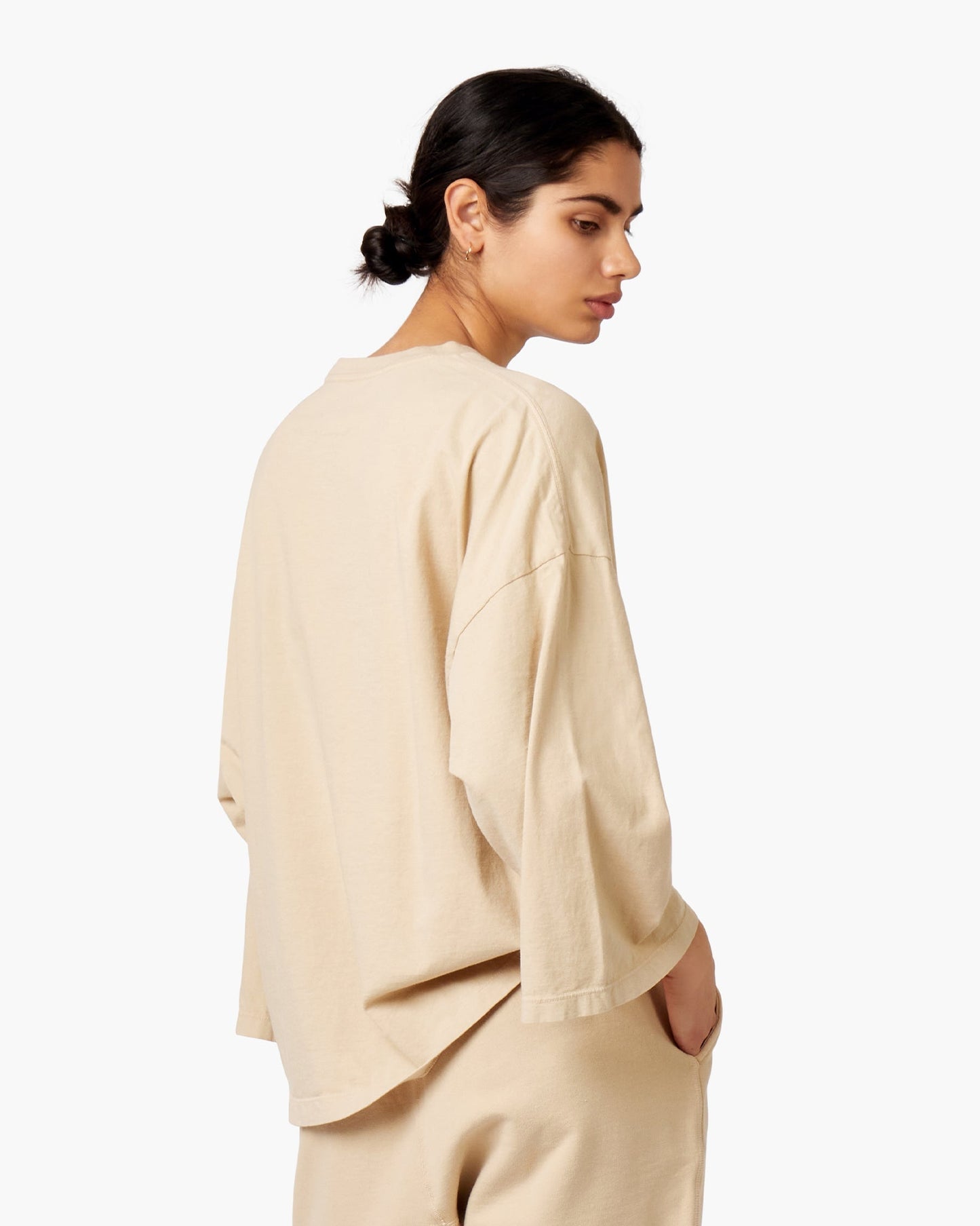 Core Longsleeve Tee (Latte)
