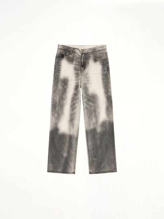 KID SUPER Washed Doves Denim Jeans (White)