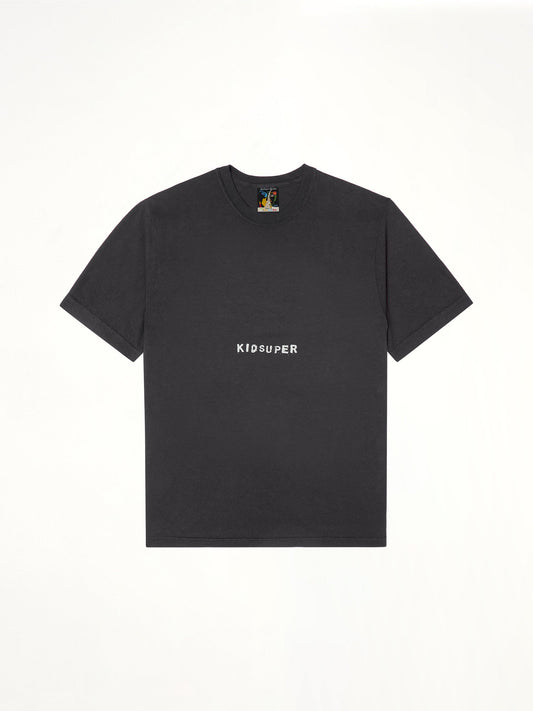 KIDSUPER KID SUPER Logo T-Shirt (Black)