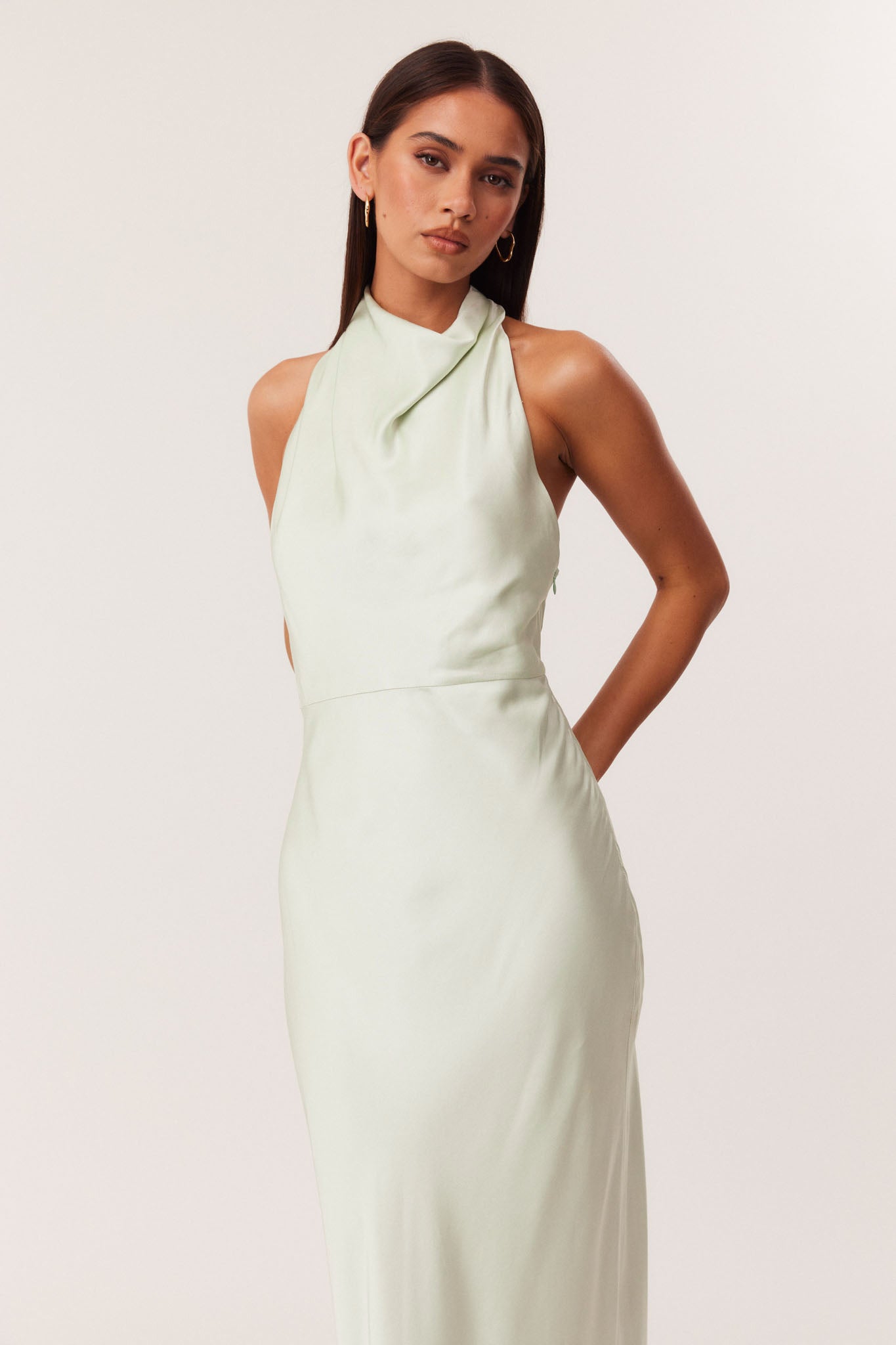 SNDYS NIXIE MAXI DRESS (Sage)