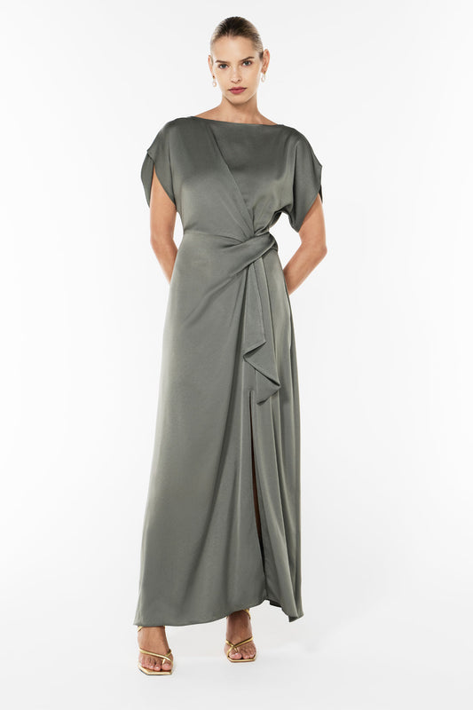 Venus Rises Dress (Dark Sage)