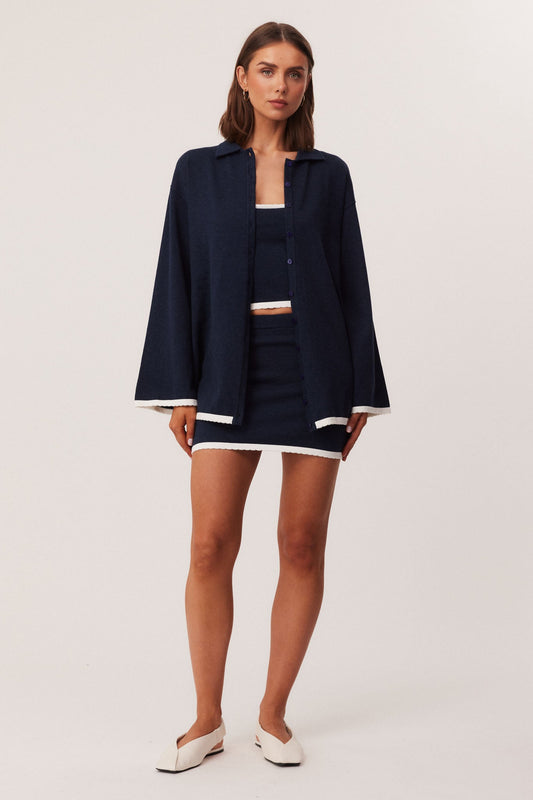 SNDYS CAMPBELL CARDIGAN (Navy)