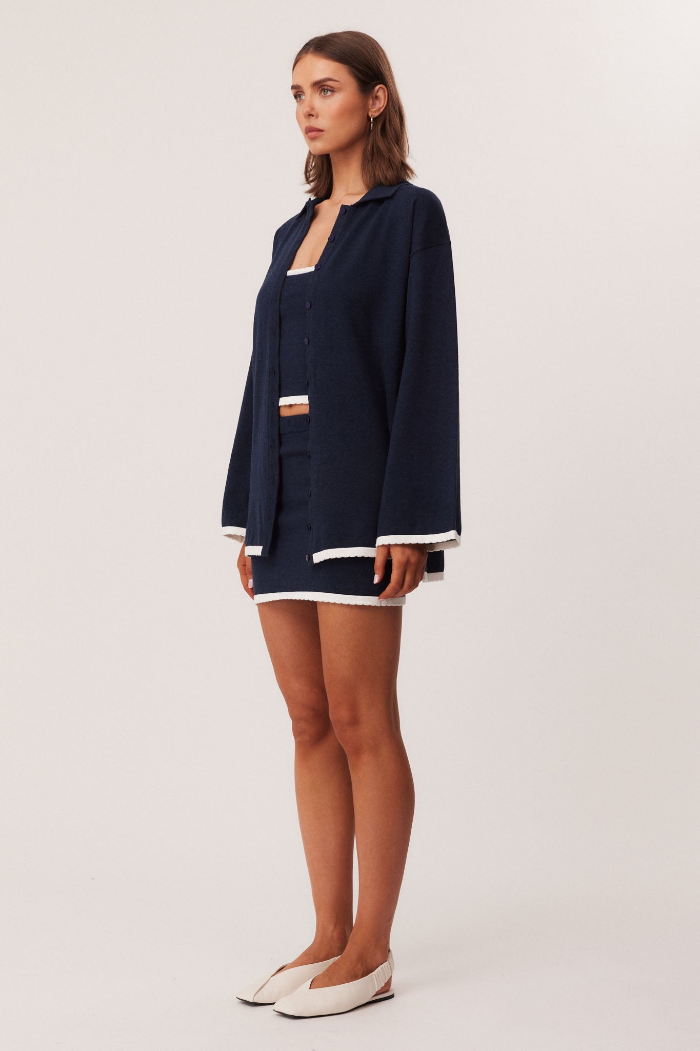 SNDYS CAMPBELL CARDIGAN (Navy)