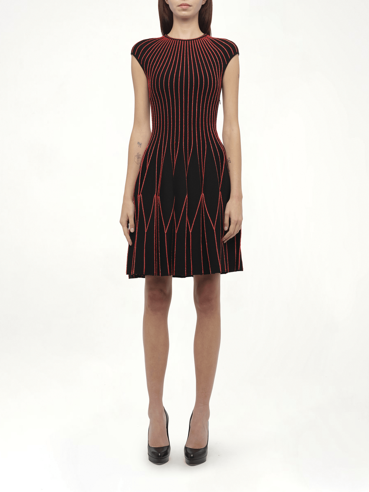 ALEXANDER MCQUEEN Knit Dress (Multicolour)