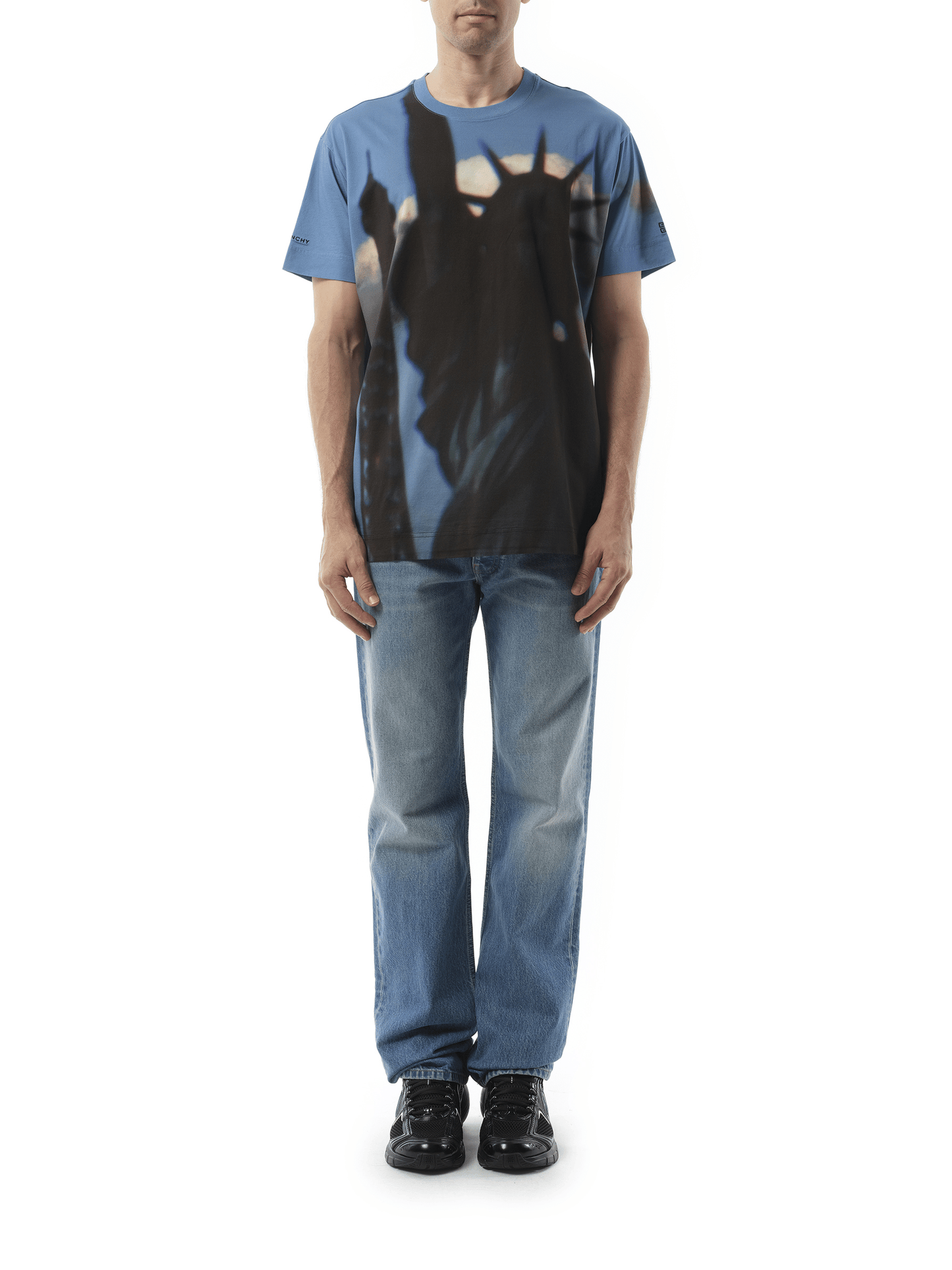 GIVENCHY Paris NY All Over T-Shirt (Multicolour)