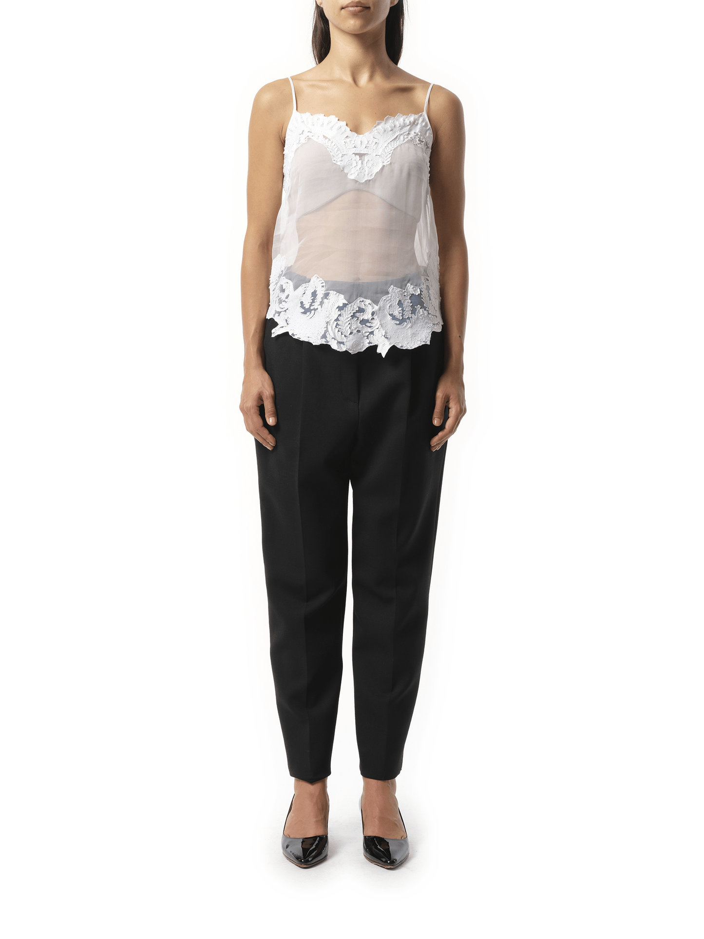 Givenchy Sleeveless Top (White)