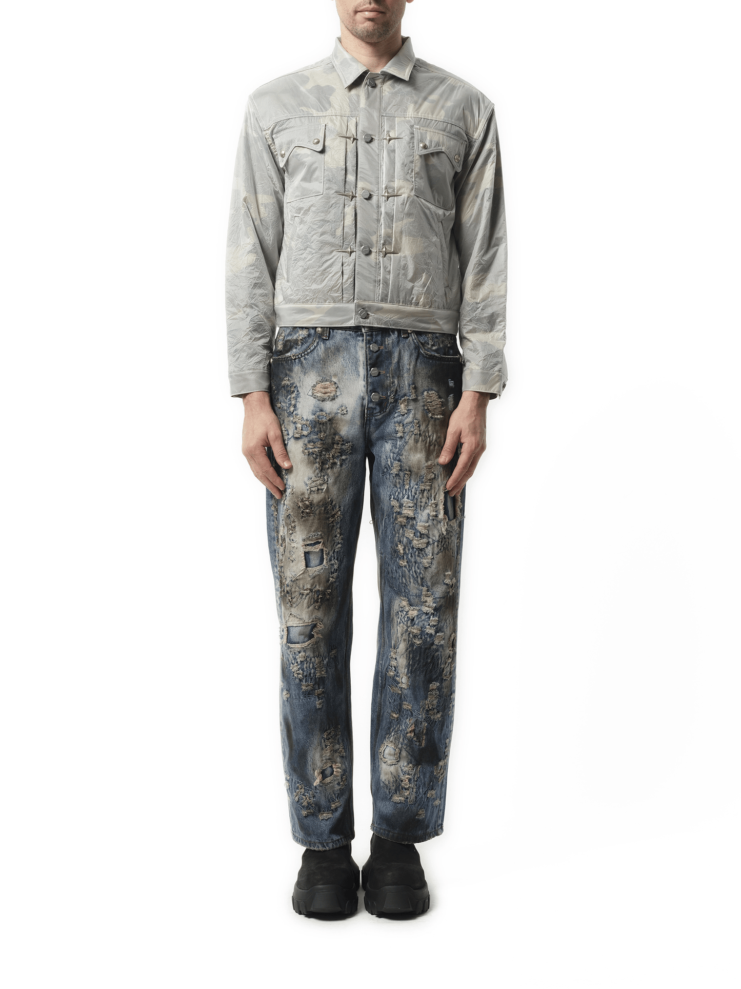 THUG CLUB Clouded Claw Jacket (Multicolour)