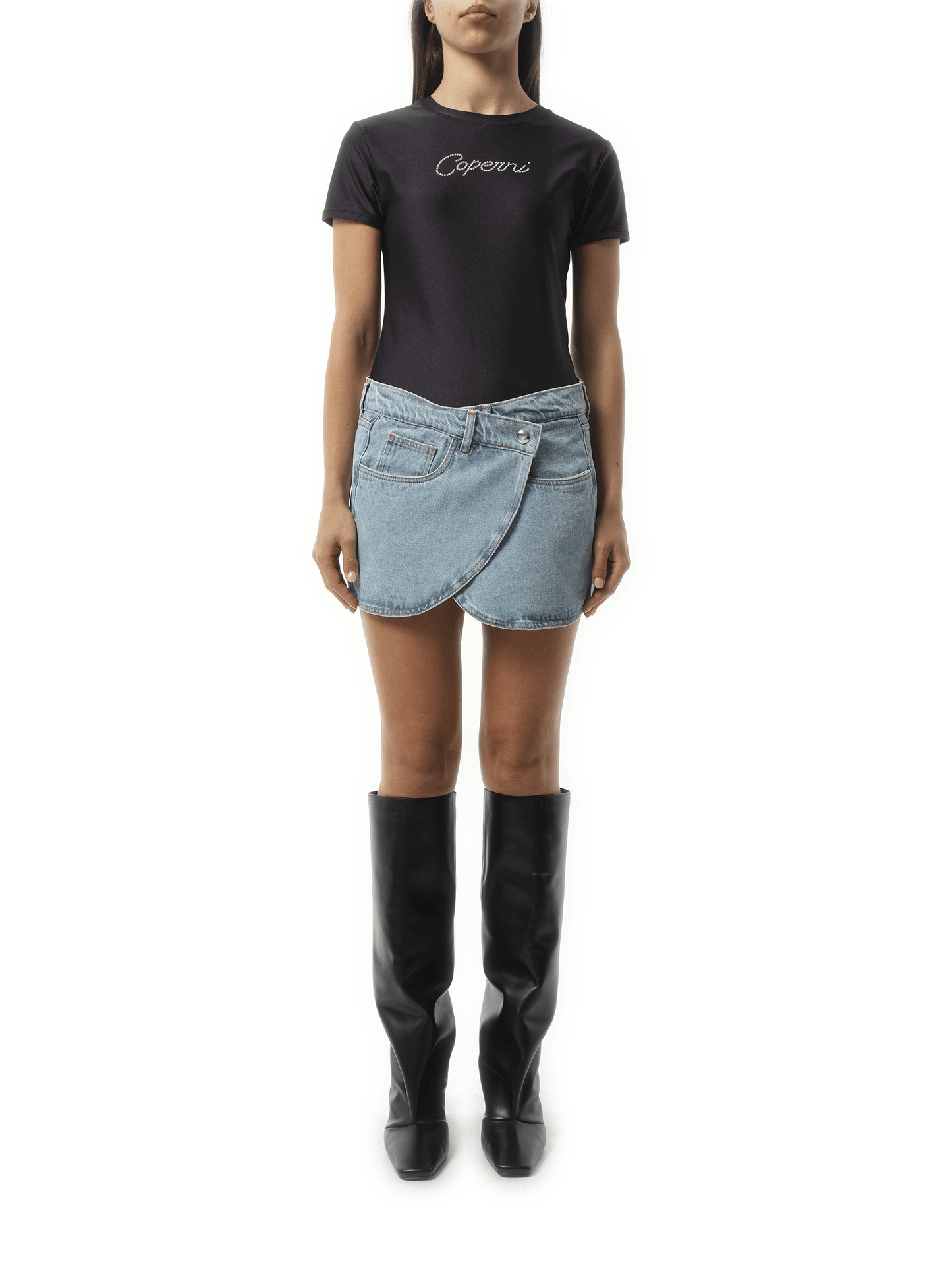 COPERNI Denim Mini Skirt (Blue)