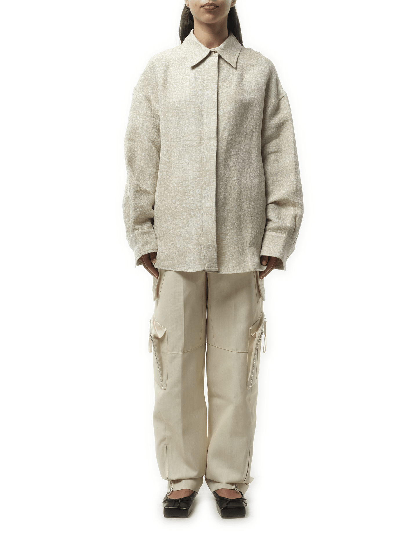 JACQUEMUS La Chemise Pasadena (Beige)