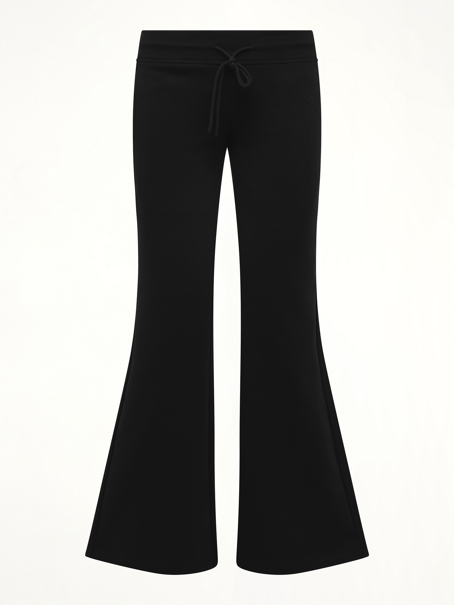 FAX COPY EXPRESS Casual Flared Sweatpants (Black)