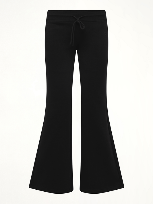 FAX COPY EXPRESS Casual Flared Sweatpants (Black)