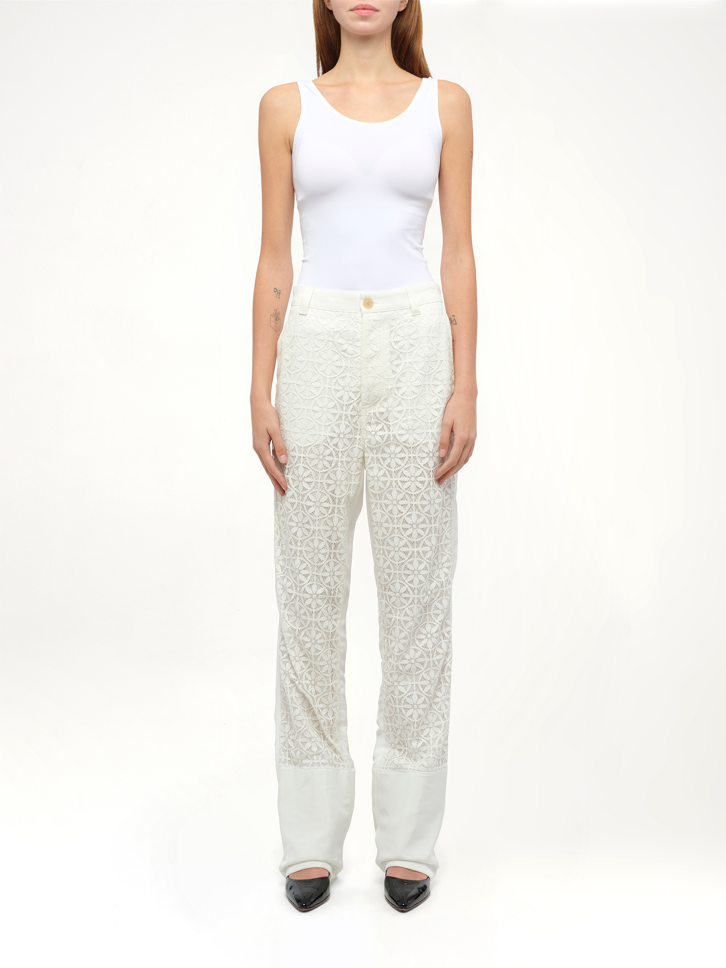 LOEWE Lace Fisherman (White)