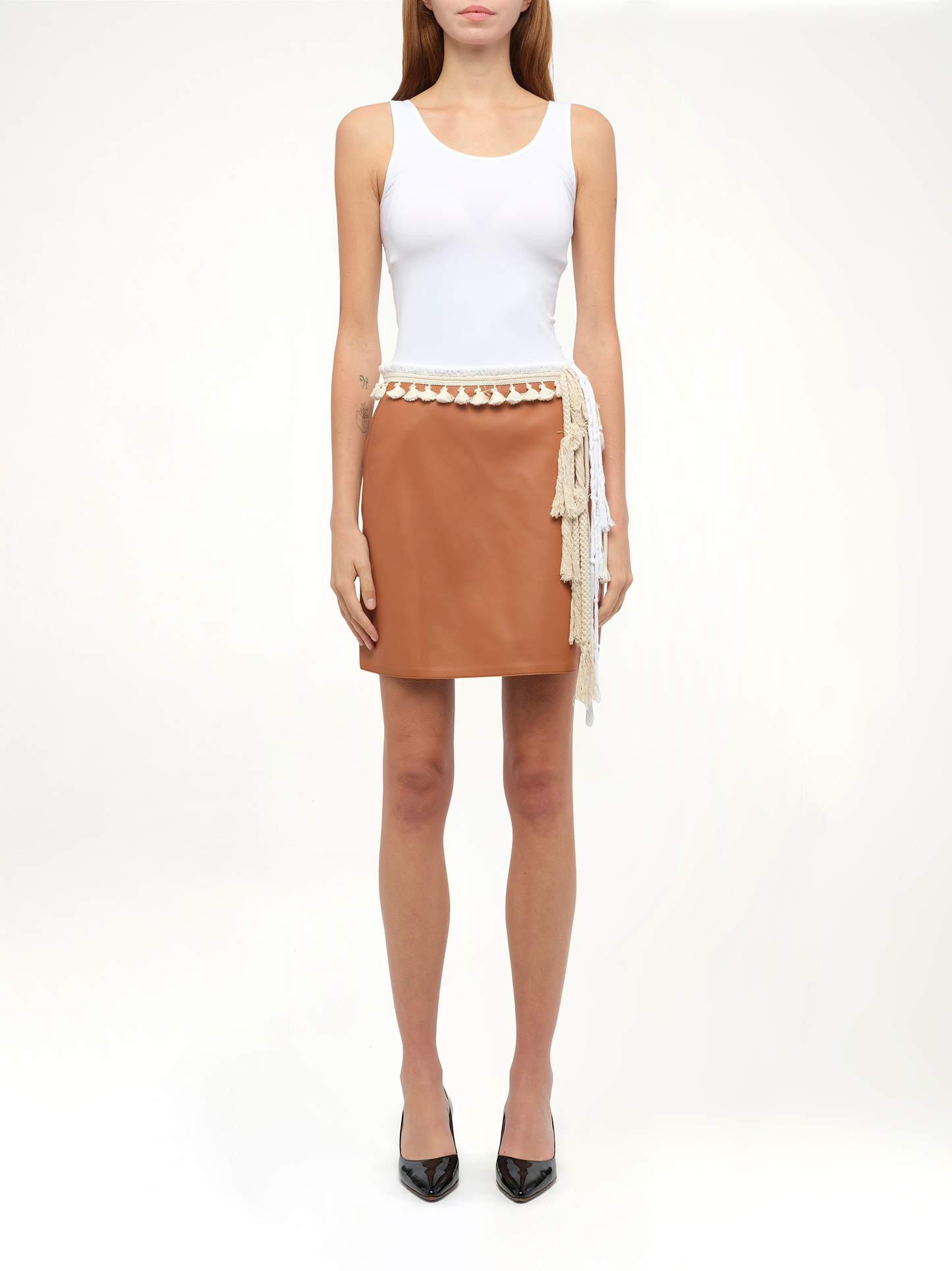 LOEWE Skirt Rope Belt (Tan)