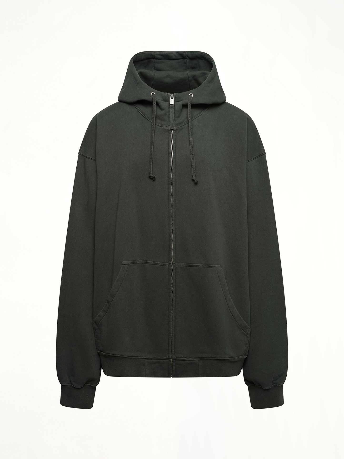 MAISON MARGIELA Number Zip Logo Hoodie (Black)