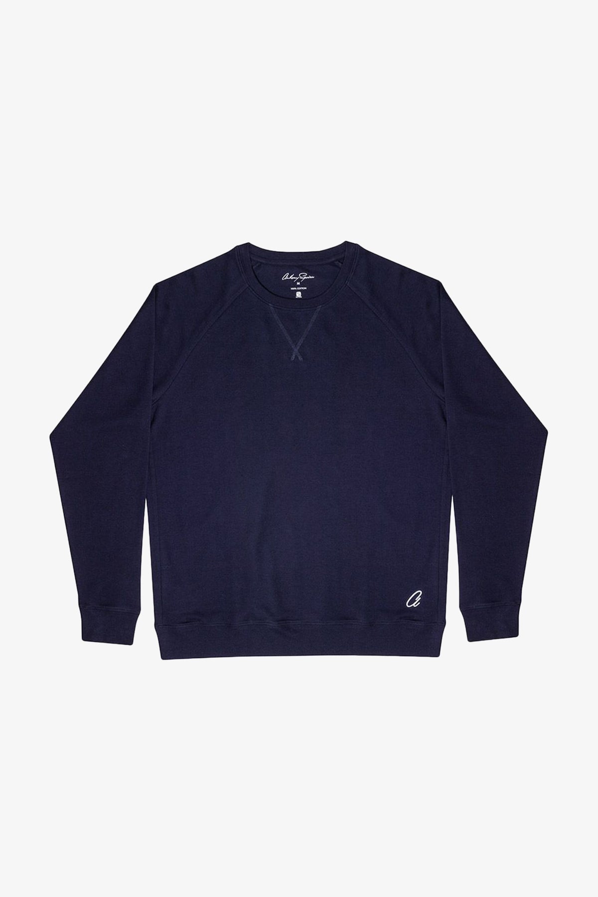 Anthony Squires Hugh - Long Sleeve Sleep Top (Navy)