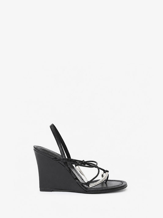 Image of Boots. Product name - Molten Wedge in Black colour by brand - CHRISTOPHER ESBER