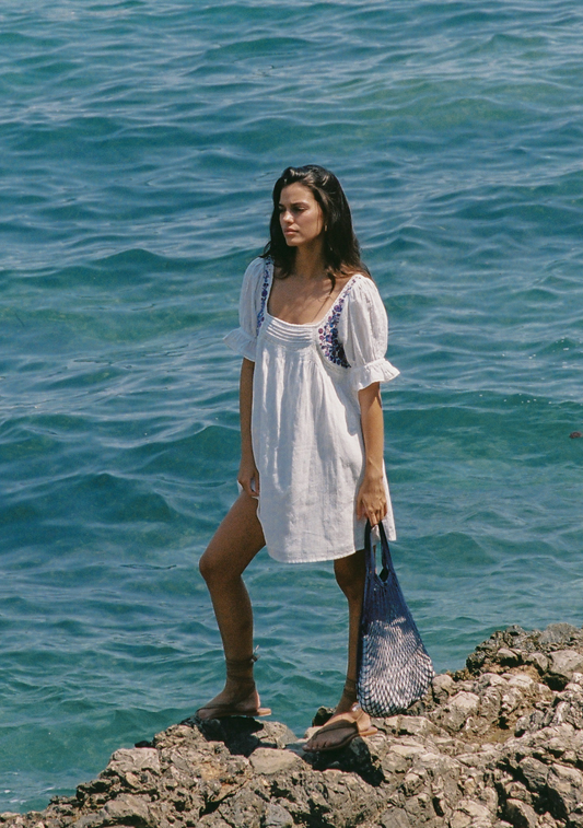 Image of Dresses. Productname: Auguste The Label Lana Mini Dress in White colour by brand - Auguste The Label