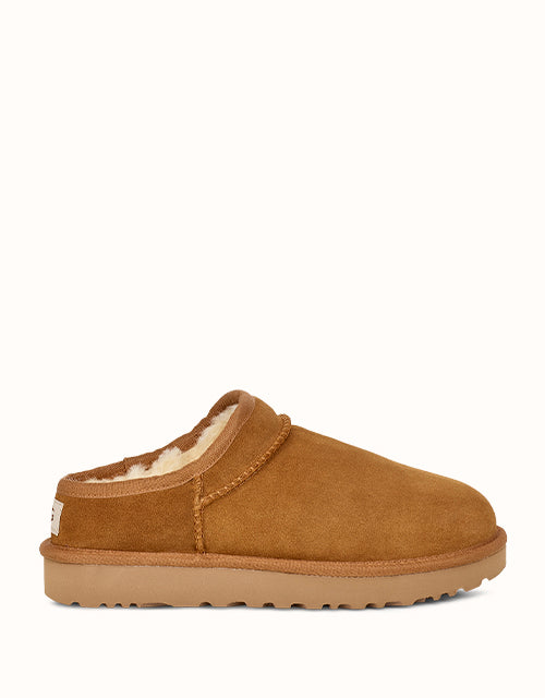 Image of Slippers. Product name - UGG Women Classic Slippers in Chestnut colour by brand - Ugg