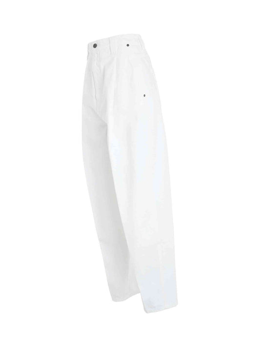 KHAITE Ashford Jeans (White)