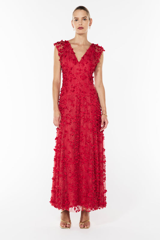 Image of Dresses. Productname: Enchantment Gown in SCARLET RED colour by brand - Manning Cartell