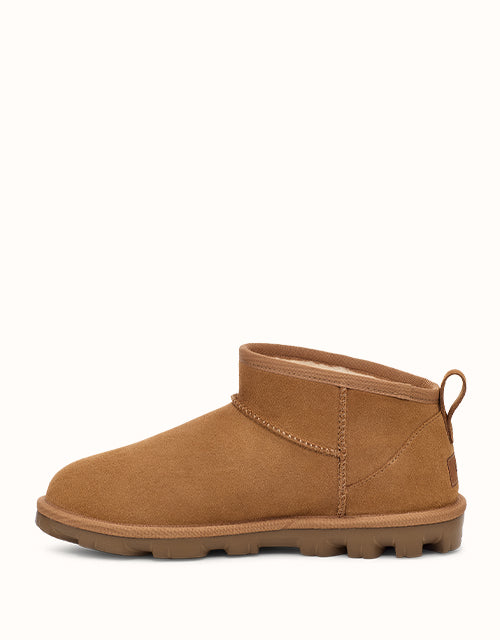 UGG Women Essential Ultra Mini Boots (Chestnut)