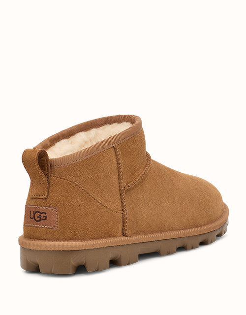 UGG Women Essential Ultra Mini Boots (Chestnut)