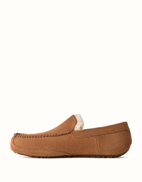 UGG Men Linscot Moccasins (Chestnut)